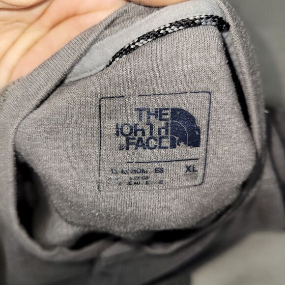 The North Face Shirt Mens Size XL Gray Outdoor Long Sleeve Tee Fall Winter Snow - Picture 11 of 14